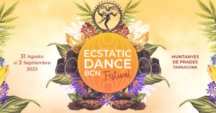 Cartel del Ecstatic Dance BCN Festival Summer 2023